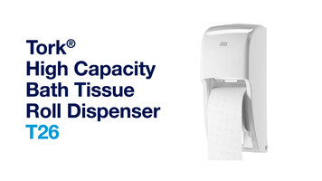 Tork Elevation High Capacity Bath Tissue Dispenser T26 Tork Elevation High Capacity Bath Tissue Dispenser T26