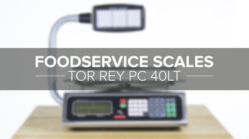 Tor Rey PC 40LT Legal For Trade Scale Tor Rey PC 40LT Legal For Trade Scale