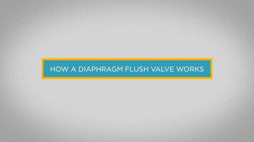 American Standard Ultima Diaphragm Flush Valves Overview