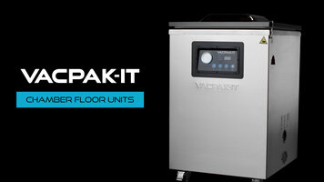 VacPak-It Chamber Floor Units