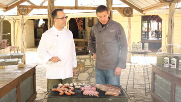 This is How Grilling a Feast with Sterno Charcoal Lighter is done at the Don Strange Ranch This is How Grilling a Feast with Sterno Charcoal Lighter is done at the Don Strange Ranch