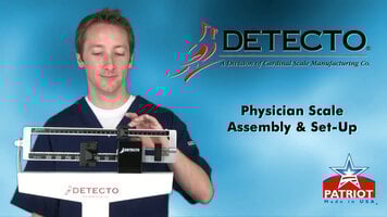 Detecto: Physician Scale Assembly Detecto: Physician Scale Assembly
