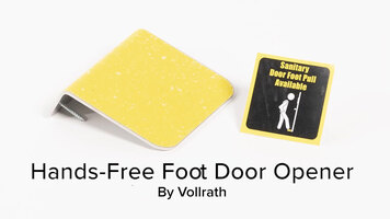 Vollrath Hands-Free Foot Door Opener Vollrath Hands-Free Foot Door Opener