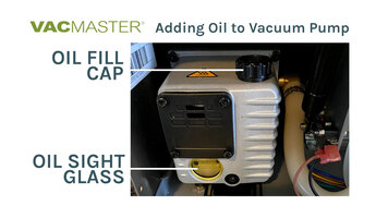 How to Fill Oil for the VP95 Chamber Vacuum Sealer