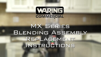 Replacing the Waring XTREME MX Blender Blade