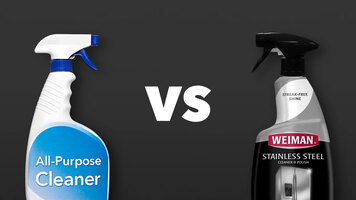 Weiman Stainless Steel Cleaner & Polisher: Spray Bottle