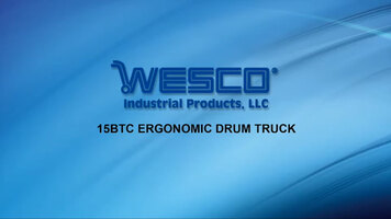 WESCO 15BTC Ergonomic Drum Truck