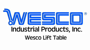 Wesco Industrial Products Lift Table Wesco Industrial Products Lift Table