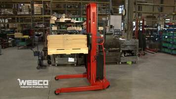 Wesco 1500 & 2000 lb Powered Stackers