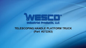 WESCO Telescoping Handle Platform Truck 272262 WESCO Telescoping Handle Platform Truck 272262