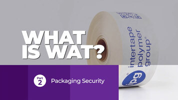 What is WAT? Water Activated Tape for Packaging Security What is WAT? Water Activated Tape for Packaging Security