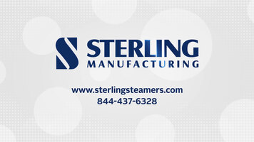 Why Choose the Sterling Steamer? Why Choose the Sterling Steamer?
