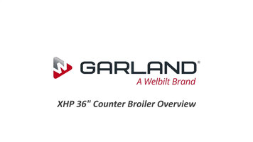 Garland XHP 36" Counter Broiler Overview Garland XHP 36" Counter Broiler Overview