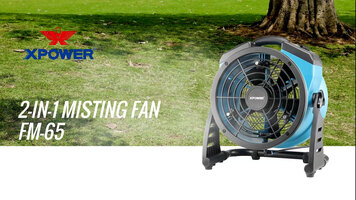 XPower FM-65 2-in-1 Misting Fan Overview XPower FM-65 2-in-1 Misting Fan Overview