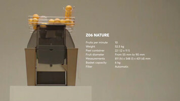 Zummo Z06 Nature Commercial Juicer Tutorial