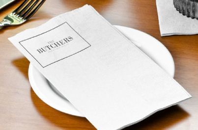 Customizable Paper Napkins