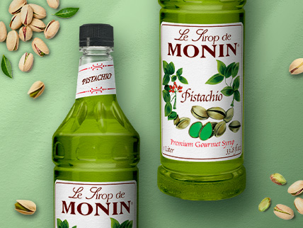 Monin Premium Pistachio Flavoring Syrup