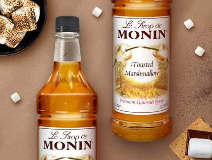 Monin Premium Toasted Marshmallow Flavoring Syrup