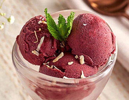 Organic Acai Select Blend Sorbet with Coconut Sugar 3 Gallon