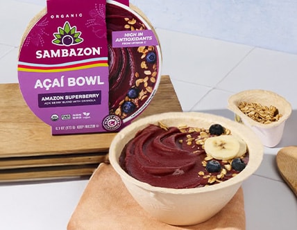 Amazon Superberry Organic Acai Bowl 6.1 oz.