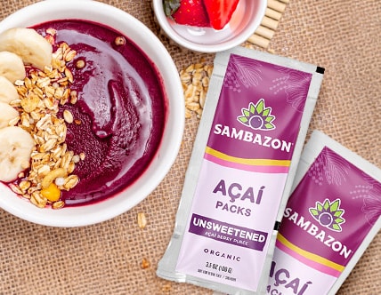 Unsweetened Organic Acai 3.5 oz.