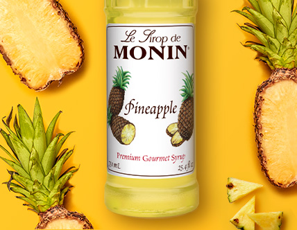 Monin Premium Pineapple Flavoring Syrup