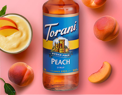 Torani Sugar-Free Peach Flavoring Syrup