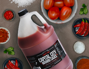 Capital City Sweet Hot Mambo Sauce 1 Gallon - 4/Case