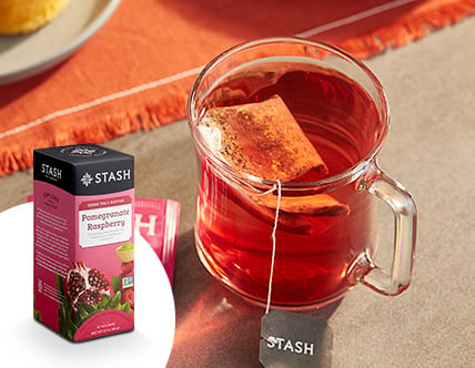 Stash Pomegranate Raspberry Green Tea Bags