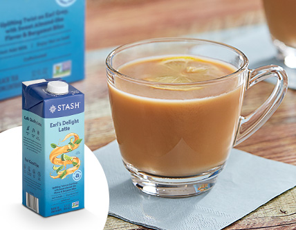 Stash Earl's Delight Latte Black Tea Concentrate