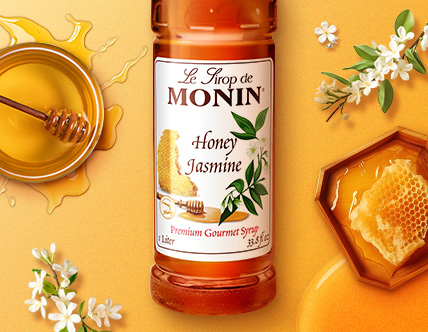 Monin Premium Honey Jasmine Flavoring Syrup