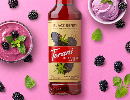 Torani Puremade Blackberry Flavoring Syrup