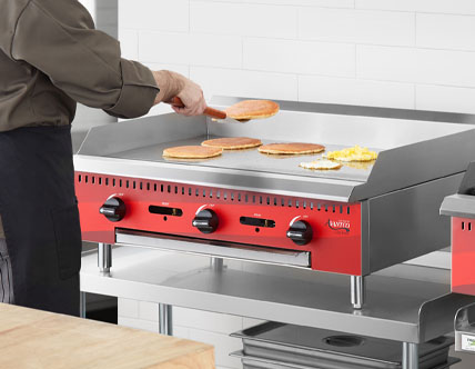 Gas Griddles and Flat Top Grills