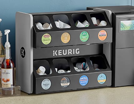 Keurig® Coffee Condiment Organizers