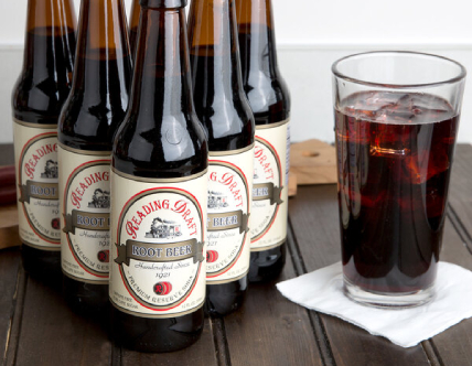 Reading Soda Works Root Beer 12 fl. oz. - 12/Case