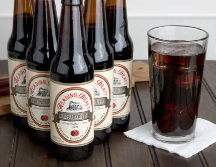 Reading Soda Works Sarsaparilla 12 fl. oz. - 12/Case