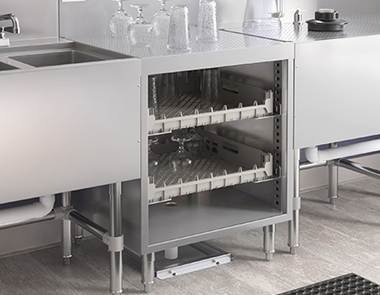 Underbar Glass Rack Storage Units