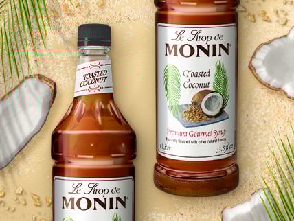Flavor of the Year - Monin Premium Toasted Coconut Flavoring Syrup
